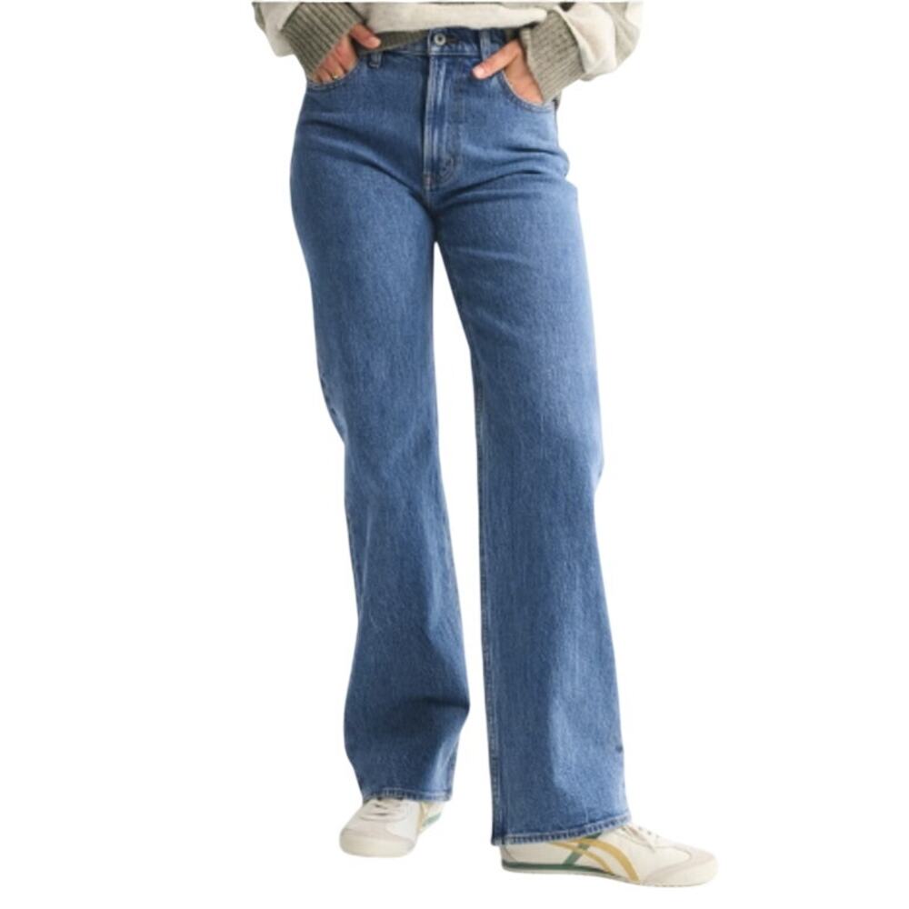 Abercrombie & Fitch The 90s Relaxed Jean High Rise size 27